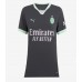 Camiseta AC Milan Tammy Abraham #90 Tercera Equipación Replica 2024-25 para mujer mangas cortas